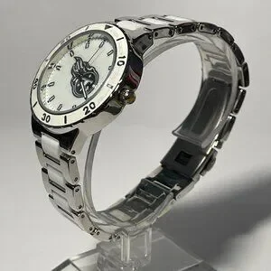 Tennessee Titans NFL Stainless-Steel Women\'s PEARL Watch by Game Time NEW Tennessee Titans NFL Stainless-Steel Women main image 2